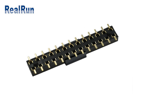2.54mm SMT Dişi Başlık Plastik Yükseklik 3.5mm İzolatör 2x13P Pozisyon PCB Konnektörü