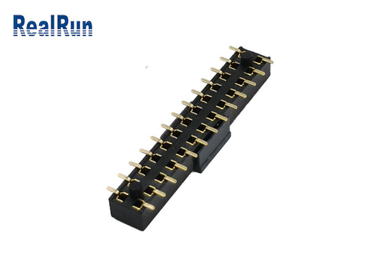 2.54mm SMT Dişi Başlık Plastik Yükseklik 3.5mm İzolatör 2x13P Pozisyon PCB Konnektörü