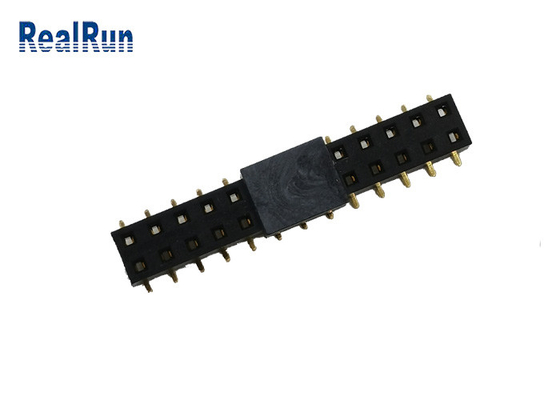2.54mm SMT Dişi Başlık Plastik Yükseklik 3.5mm İzolatör 2x13P Pozisyon PCB Konnektörü