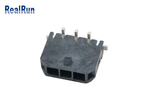 LCP UL 94V-0 3 Pinli Başlık Konektörü Dikey SMD Mat Kalay Kaplama 2-1445053-3