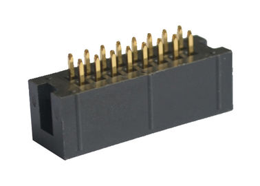 Kutu 2.54 mm Başlık Konektörü 180 Derece DIP Üzerinden Delikli Panodan Tel&amp;#39;e
