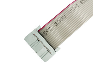 Seçici Au Ni IDC Başlığı ile UL2651 Sertifikalı 2.54 Mm Pitch Şerit Kablo