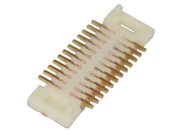 0.5A 0.5mm Pitch PA6T BTB Konnektör 24 Pin DC 500V PCB Header Konnektör