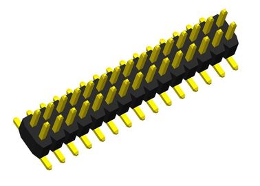 2 Sıralı Pin Header Konnektör Tek Plastik SMT Tipi Pcb Pin Konnektör 1.0mm