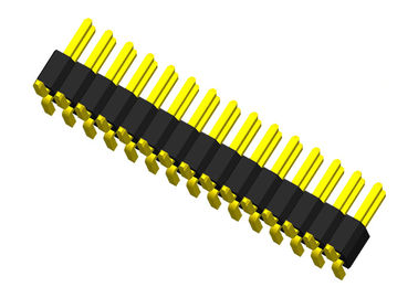 2 Sıralı Pin Header Konnektör Tek Plastik SMT Tipi Pcb Pin Konnektör 1.0mm