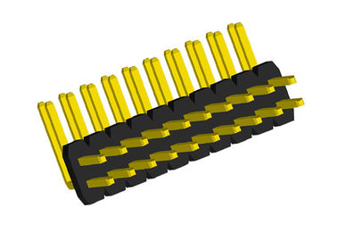Çift Sıralı 1.27 Mm Pin Başlık Konektörü Sağ Açı Tipi 20 Pin Başlık 2x10