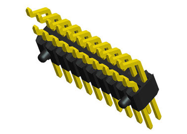 Çift Sıralı Pin Başlığı Yatay SMT Tip 2x20 Pin Başlığı Siyah 1.27mm