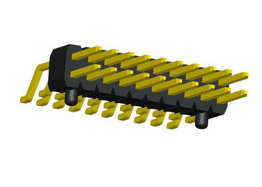 Çift Sıralı Pin Başlığı Yatay SMT Tip 2x20 Pin Başlığı Siyah 1.27mm