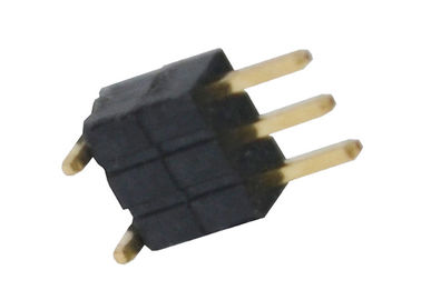 Plastik 3 Pin Tek Sıralı Başlık Konektörü 1.27mm Dikey Montajlı SMT Tipi