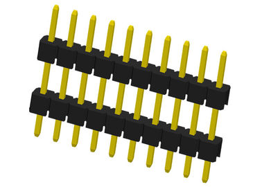 DC500V SMT Pin Başlık Konektörü Tek Sıra 2.0mm Yükseklik Pcb Pin Konnektörü