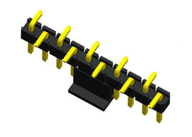 10P PA6T Erkek Başlık Konektörü Tek Sıra CAP SMT 2.0mm Yükseklik 2A PBT