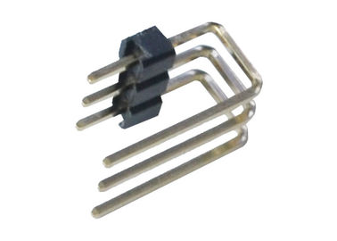 2.0mm 3 Pin Tek Sıra Pin Başlığı 90 Derece U Tipi Konnektör Yanı Plastik