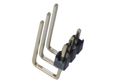 2.0mm 3 Pin Tek Sıra Pin Başlığı 90 Derece U Tipi Konnektör Yanı Plastik
