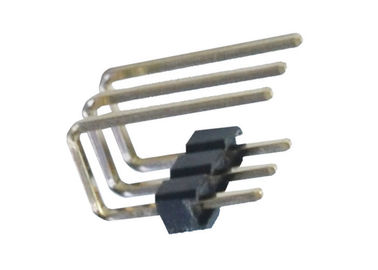 2.0mm 3 Pin Tek Sıra Pin Başlığı 90 Derece U Tipi Konnektör Yanı Plastik