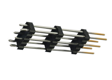10 Pin Çift Sıra Pin Başlığı 2.54 Mm Pitch Başlık Düz Tip Üç Plastik