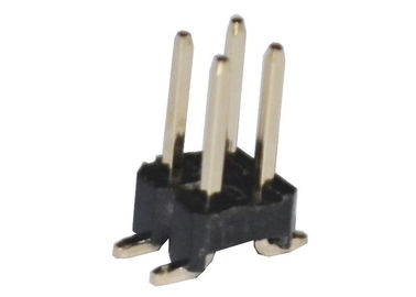 4 Pin Çift Sıra SMT Başlık Konektörü 2.54 Mm Dişi Başlık Yalıtım Direnci