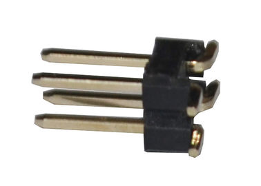 4 Pin Çift Sıra SMT Başlık Konektörü 2.54 Mm Dişi Başlık Yalıtım Direnci