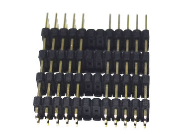 Dört Plastik Pin Başlık Konektörü 500V AC 2.54mm Pitch 36P Üç Sıra