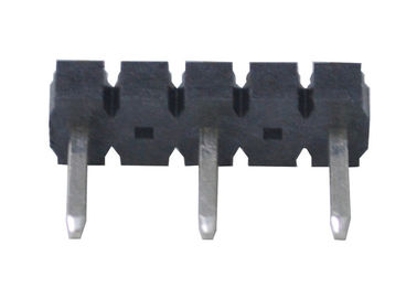 Düz Tek Sıra Pin Başlığı 180 Derece Tip Siyah 3.96 Mm Pitch Connector