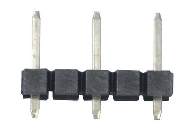 Düz Tek Sıra Pin Başlığı 180 Derece Tip Siyah 3.96 Mm Pitch Connector