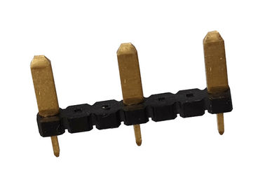 Dayanıklı Yuvarlak Kadın Pin Başlığı 1x3 Pin Tek Sıra Altın Flaş 3.0 AMP