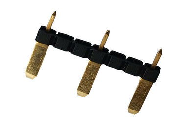 Dayanıklı Yuvarlak Kadın Pin Başlığı 1x3 Pin Tek Sıra Altın Flaş 3.0 AMP