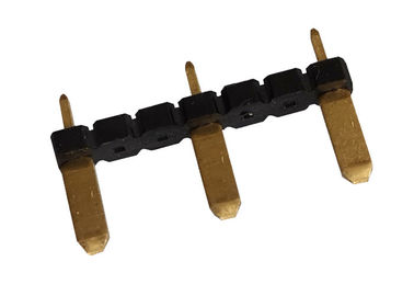 Dayanıklı Yuvarlak Kadın Pin Başlığı 1x3 Pin Tek Sıra Altın Flaş 3.0 AMP