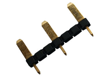 Dayanıklı Yuvarlak Kadın Pin Başlığı 1x3 Pin Tek Sıra Altın Flaş 3.0 AMP