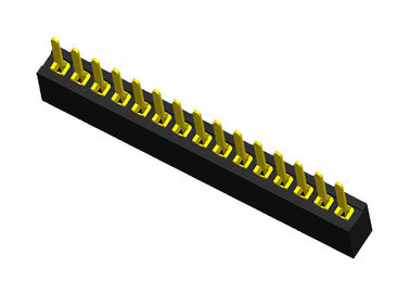 SMT Tipi 15 Pin Dişi Başlık Konnektör Tek Sıra Düz 1.0mm X 2.1mm