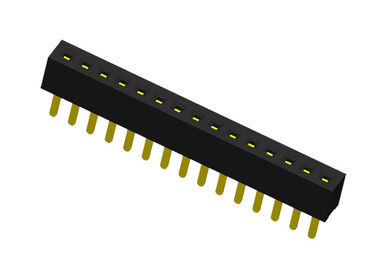 SMT Tipi 15 Pin Dişi Başlık Konnektör Tek Sıra Düz 1.0mm X 2.1mm