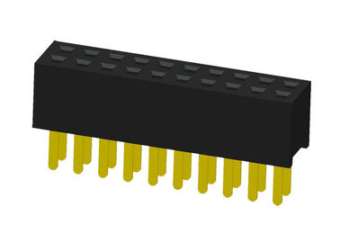 20 Pin Dişi Başlık Konnektörü Tek Sıra Düz 180 Derece PCB Kartı İçin