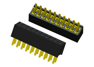 20 Pin Dişi Başlık Konnektörü Tek Sıra Düz 180 Derece PCB Kartı İçin