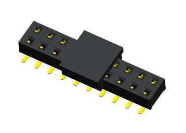 CAP ile 20 Pin Siyah Kadın Başlık Konnektör Çift Sıra 2.0mm Pitch
