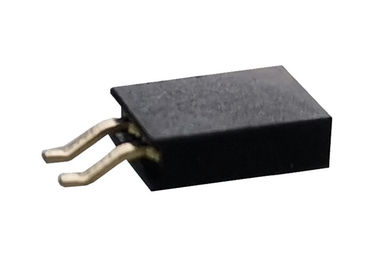 Siyah Tek Sıra Kadın Başlığı SMT Tipi Yatay 2.0 Mm Pitch Bağlayıcı