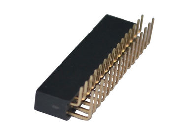 Dik Açı Dişi Başlık Konnektörü 30 Pin Elektronik İçin Yangın Dayanımı