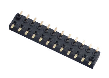Tıbbi Ekipman İçin SMT Kadın Header Connector 2.0 Mm Pitch Çift Sıra