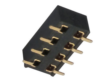90 Derece Kadın Başlığı 2.54 Mm Çift Sıralı SMT Yüzey Montajlı Pin Başlığı