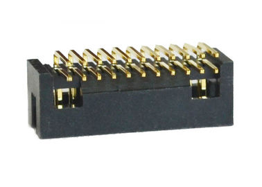 Yüksek Sıcaklık PCB Başlık Konnektörü 1.27mm Pitch Dik Açı 1.0AMP