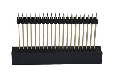 PCB Kurulu 2.0 Mm Pitch Bağlayıcı 40 Pin DIP Tipi Çift Plastik Düz