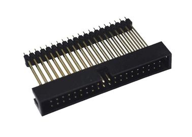 PCB Kurulu 2.0 Mm Pitch Bağlayıcı 40 Pin DIP Tipi Çift Plastik Düz