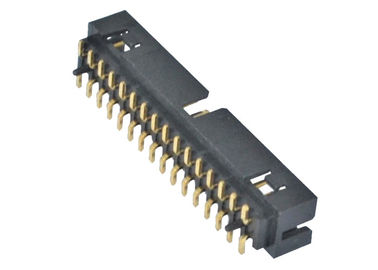Kutu 2mm Pin Başlığı 32 Pin SMT Tipi Pirinç İletişim Malzemesi İletişim Direnci
