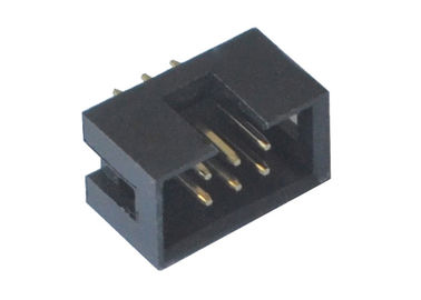 180 Derece Kutusu Header Konnektör DIP 2.54mm Pitch 6 Pin Düz Tip