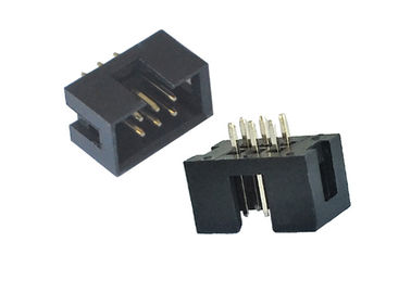 180 Derece Kutusu Header Konnektör DIP 2.54mm Pitch 6 Pin Düz Tip