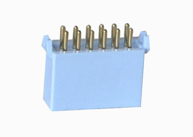 Mavi DIP 12 Pin Başlık Konektörü Düz Kutu 180 Derece Tip 2.54mm Pitch