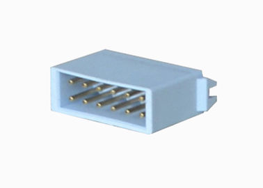 Mavi DIP 12 Pin Başlık Konektörü Düz Kutu 180 Derece Tip 2.54mm Pitch