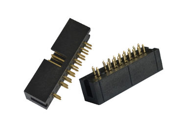 Büyük Akım Kutusu Başlık Konektörü 2.54mm 20 Pin Boş 2 Pin Düz Siyah