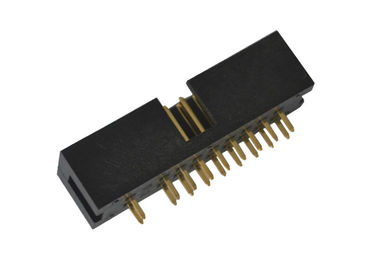 Büyük Akım Kutusu Başlık Konektörü 2.54mm 20 Pin Boş 2 Pin Düz Siyah
