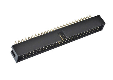 Dik Açı Pcb Konnektörü 90 Derece Kutu Tipi 2.54mm Pitch 50 Pin Başlığı
