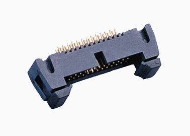 Düz Örtülmüş Pin Header Konnektör Çift Sıra Kısa Mandal 2.54mm 20 Pin