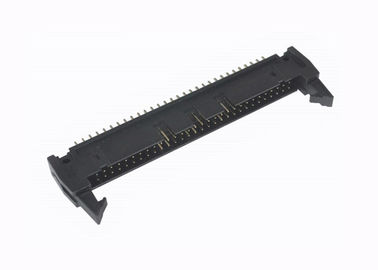 Yüksek Sıcaklık Örtülü Başlık Konektörü 2.54 Mm Pitch 60 Pin 180 Derece